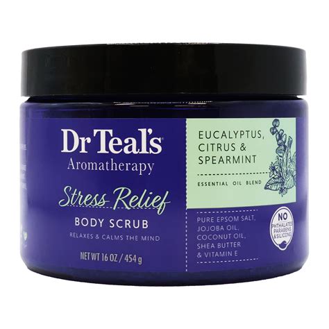 Dr Teals Aromatherapy Stress Relief Body Scrub With Eucalyptus And