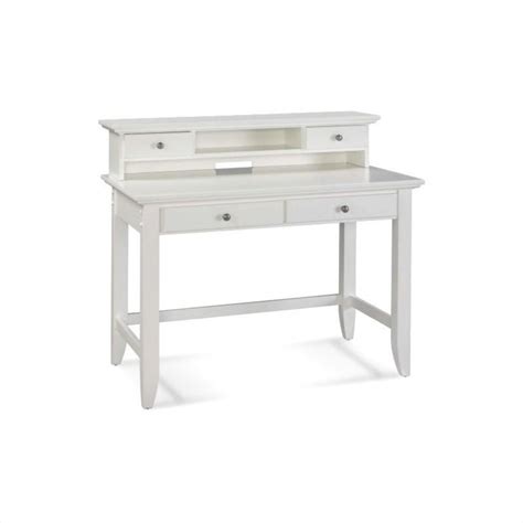 Student Desk And Hutch Set In White Finish 5530 162