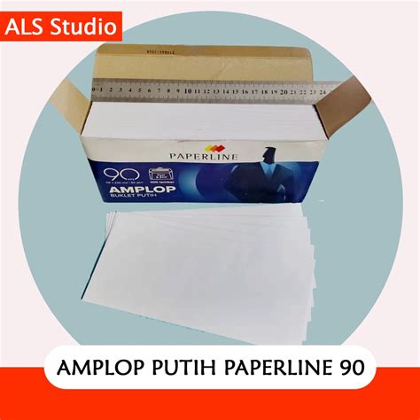 Jual Amplop Putih Panjang Paperline 90 1 Pcs Shopee Indonesia