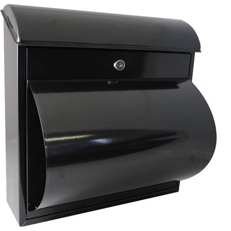 Sandleford Jupitor Wall Mounted Letterbox With Paper Holder