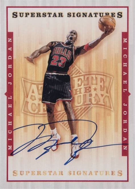 Upper Deck Mj Athlete Of The Century Michael Jordan Mjss