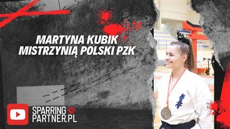 Martyna Kubik Mistrzynią Polski Pzk Wieliczka 2024 Karate Kyokushin