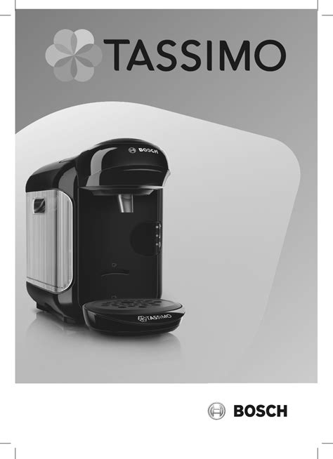 User Manual Bosch Tassimo Vivy 2 Tas1402 English 102 Pages