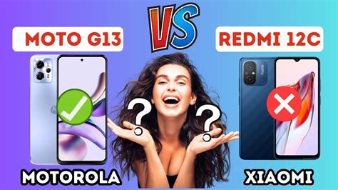 Moto G13 Vs Redmi 12c Full Specifications Compare Tech Cmpare