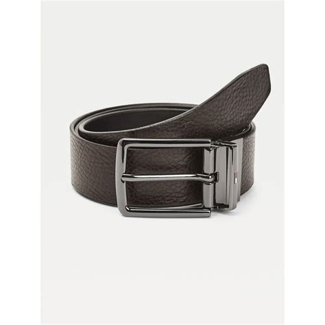 Ceinture Reversible Homme Cuir Marron Tommy Hilfiger Suisses