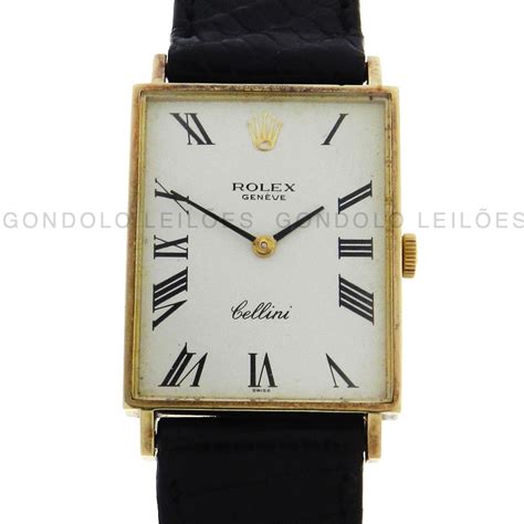 Rel Gio Rolex Cellini Vintage Caixa Em Ouro Amarelo