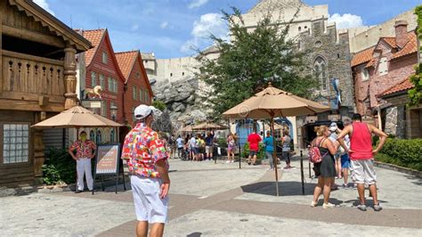 The Frozen Ride at the Norway Pavillion at EPCOT Editorial Stock Photo - Image of building ...