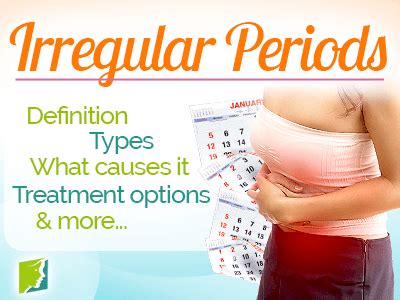 Causes of Irregular Periods | 34-menopause-symptoms.com