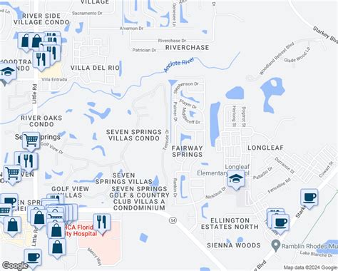 New Port Richey Fl Map - Maping Resources