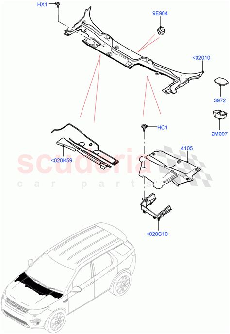 Cowl Panel And Related Parts Halewood UK V FROMLH000001 Parts For