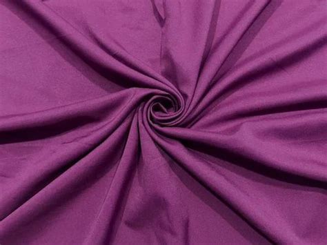 Purple Plain American Crepe Fabric For Garments At Rs Meter In Surat