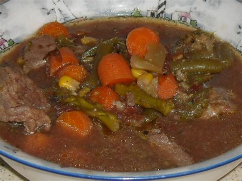 Clean Eating Beef Vegetable Soup For The Crock Pot Mommysavers