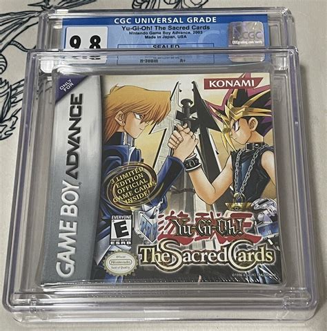 Yu Gi Oh The Sacred Cards Nintendo Game Boy Advance Graded Cgc 98 A Gba Sealed 83717500421 Ebay