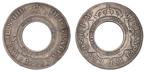 defining moments  australian history   holey dollar
