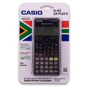 Casio FX 82ZA Plus II Scientific Calculator Black