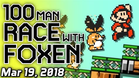 Simpleflips Super Mario Maker Man Races W Foxen Mar