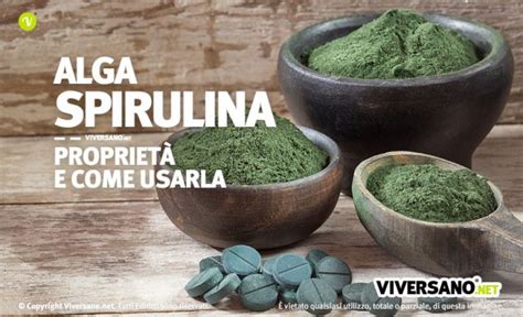 Alga Spirulina Propriet E Benefici Di Uno Straordinario Superfood