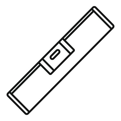 Level tool icon, outline style 14463060 Vector Art at Vecteezy