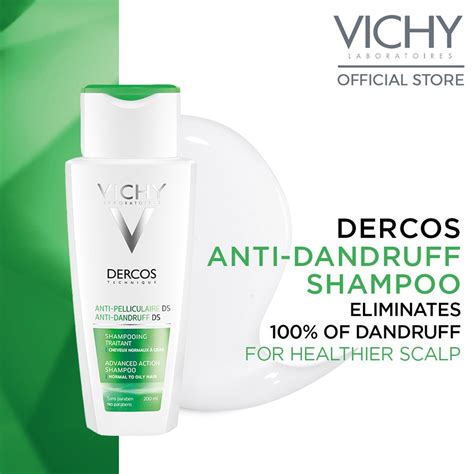 Vichy Dercos Technique Anti Dandruff Sensitive Shampoo Ml Shopee