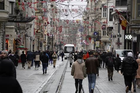 ISTANBUL TURKEY JANUARY 5 2022 Tram Going Via One Of The Most