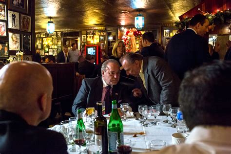 NYC mayoral candidate returns to his table at famous Italian restaurant ~ Five Families of New ...