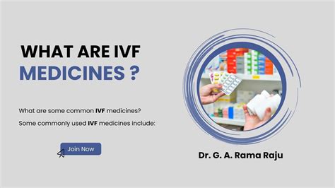 Faq In Ivf What Are Ivf Medicines Youtube