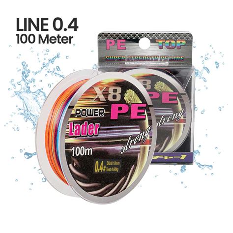 Jual Taffsport Senar Benang Tali Pancing Pe Braided Fishing Line