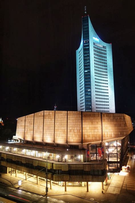 Weisheitszahn Und Gewandhaus Das City Hochhaus Leipzig Ist Flickr