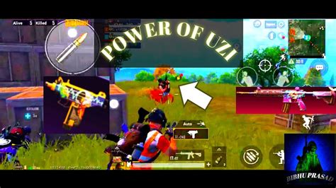 UZI M4 16 Power Of Uzi PUBG MOBILE YouTube