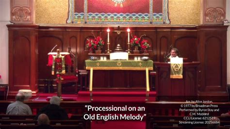 Fourth Sunday After Epiphany Worship Service YouTube