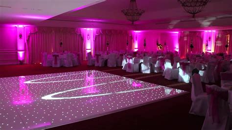 Starlight Dance Floors Starlit White Dance Floor And Lighting Youtube