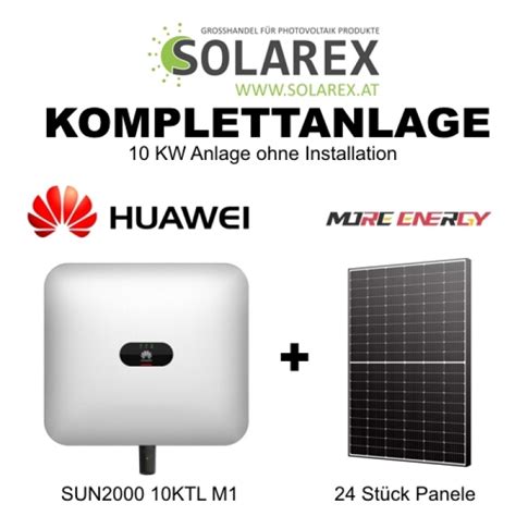 Solarex Pv Komplettanlage Mit 10 Kw Leistung Ohne Installation Solarex