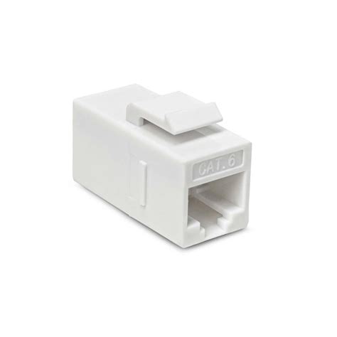 Cat-6 Coupler Contractor Series Keystone - Use RJ45 terminated cables ...