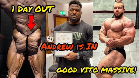 2022 Arnold Classic Uk Updates Andrew Jacked To Win Good Vito