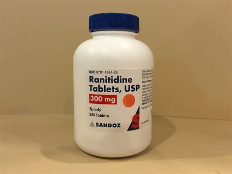 Ranitidine 300 mg/tablet, 250 tablets - Ferguson and Associates Equine Hospital