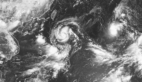 Typhoon Goring Weakens Again Tropical Depression Outside Par Now