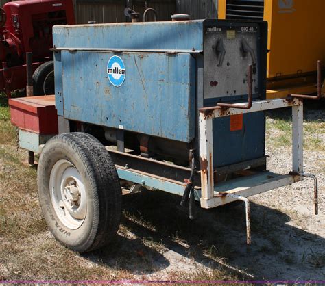 Miller Big 40 Welder In Gardner Ks Item Ba9148 Sold Purple Wave