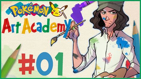 Pokemon Art Academy Gameplay Part 1 Youtube