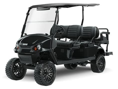 New 2024 E Z GO Express L6 Gas Black Golf Carts In Lewiston ID