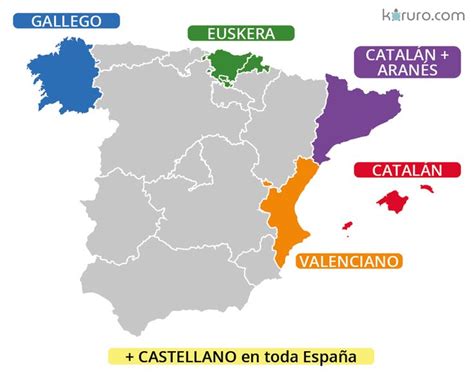 Mapa De Las Lenguas De Espa A Lenguas De Espa A Las Lenguas De