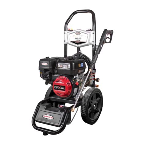 Simpson Ms61220 Megashot 3000 Psi Cold Water Gas Pressure Washer Engine Ebay