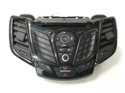 Radio Cd Ford Fiesta Stereo Radio Head Unit C Bt K Pa Warranty