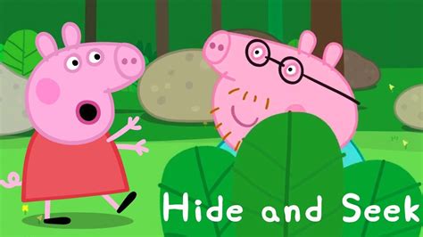 Peppa Pig Play Hide And Seek With Peppa Pig Learn With Peppa Pig