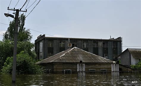 8 Dead Due To Floods Triggered After Dam Collapse In Ukraine