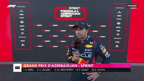 L Undercut Tv On Twitter Sergio Perez Le Vainqueur Au Micro De L