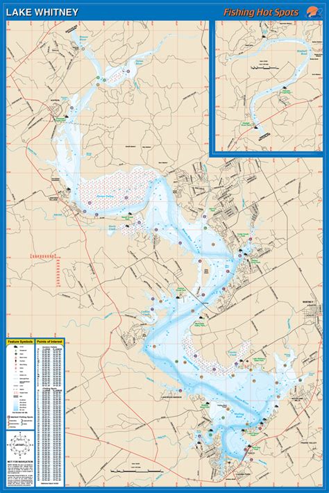 Lake Whitney Map