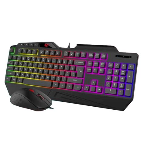 Combo Gamer Havit Kb Cm Teclado Rgb E Mouse Dpi Preto The Kase