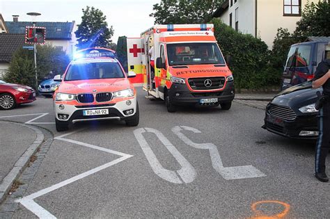 Wasserburg Fotos Vom Unfall Zwischen Auto Und Motorrad Im Schwanenweg