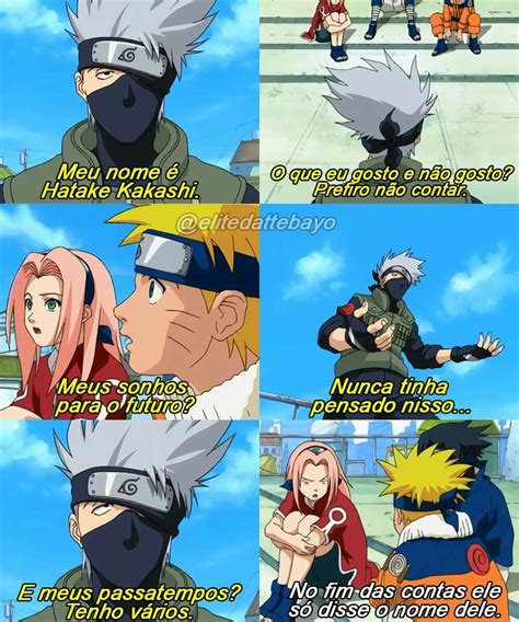 Pin De Sunshine 🌈 Em Animes Memes Br Naruto Engraçado Memes