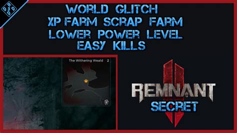 Remnant 2 New Xp Farming Scrap Chests Crafting Items And More Guide